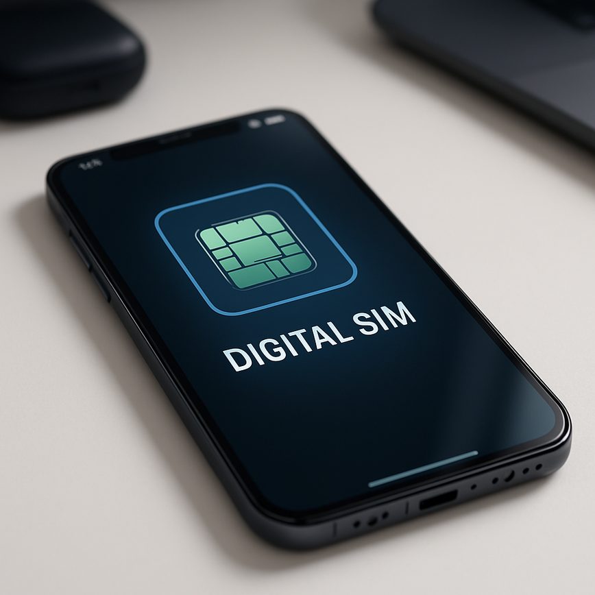 How digital SIM technology reduces plastic